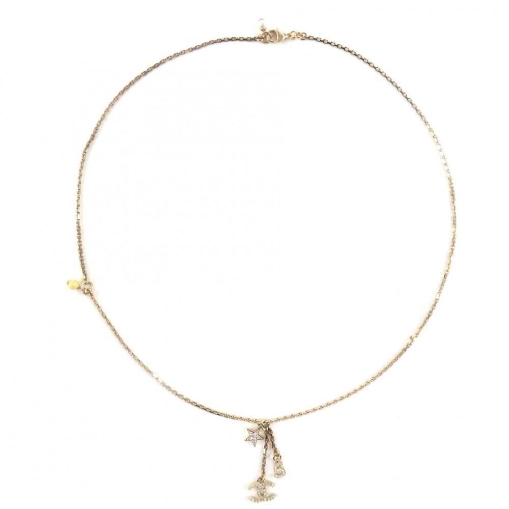 CHANEL Authentic Gold Logo Necklace - Picture 2 of 9